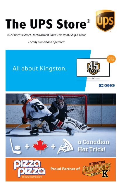 Kingston Frontenacs GameDay April 10, 2018