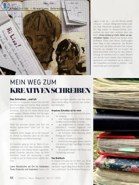 Lebens.Haus Magazin 04/2018