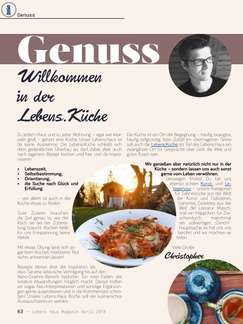 Lebens.Haus Magazin 04/2018