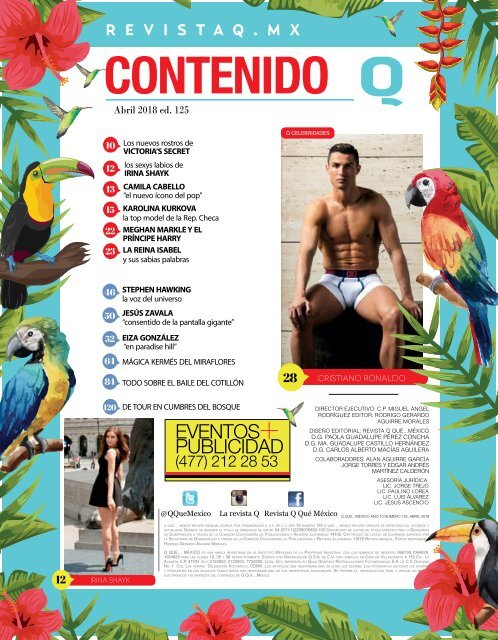 Revista Q 125 Abril 2018