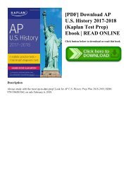 [PDF] Download AP U.S. History 2017-2018 (Kaplan Test Prep) Ebook  READ ONLINE