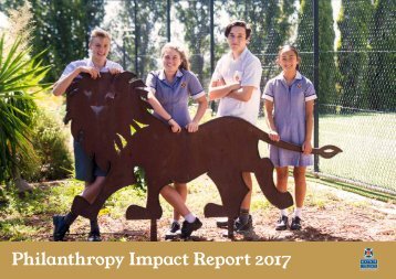 Scotch College Philanthropy Impact Report 2017