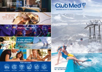 [EN] A4 brochure ClubMed