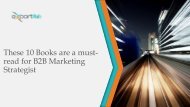 These 10 Books are a must-read for B2B Marketing Strategist