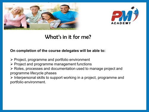 Project Management Training