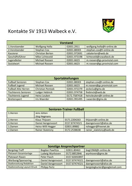 Bergstegkurier 5 - 17/18