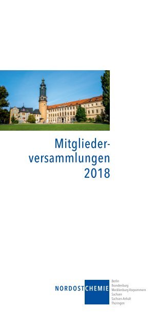 Mitgliederversammlung 2018