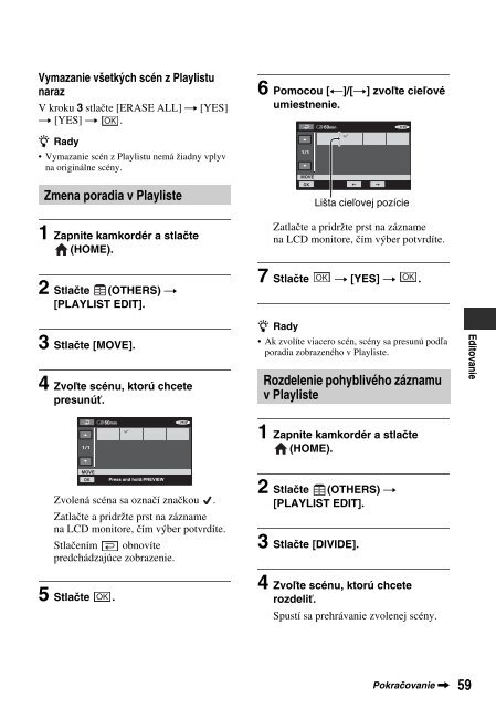 Sony HDR-UX1E - HDR-UX1E Consignes d&rsquo;utilisation Slovaque