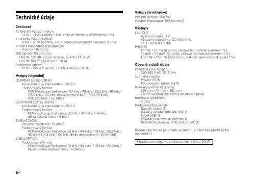 Sony UDA-1 - UDA-1 Guide de r&eacute;f&eacute;rence Roumain