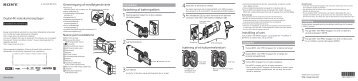 Sony FDR-X1000VR - FDR-X1000VR Guide de mise en route Danois