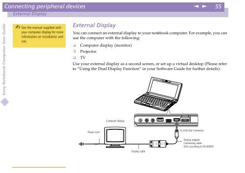 Sony PCG-C1VE - PCG-C1VE Istruzioni per l'uso Inglese