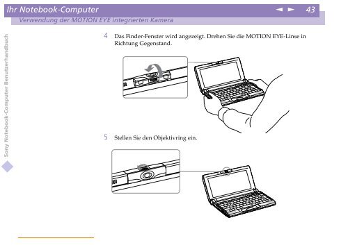 Sony PCG-C1VE - PCG-C1VE Istruzioni per l'uso Tedesco