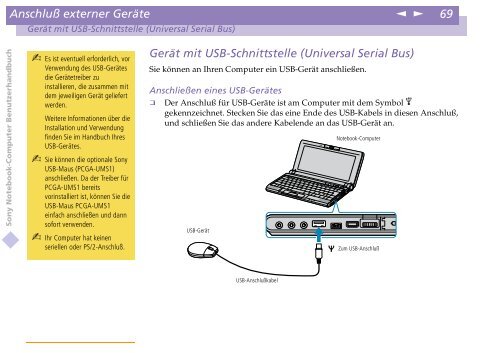 Sony PCG-C1VE - PCG-C1VE Istruzioni per l'uso Tedesco