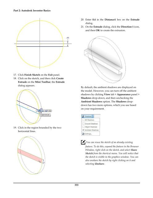 AutoCAD 2018 and Inventor 2018 Tutorial By Tutorial Books (www.engbookspdf.com)