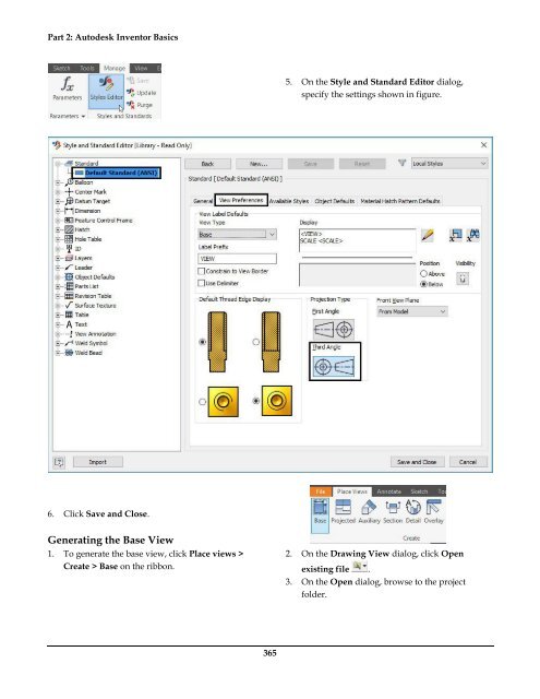 AutoCAD 2018 and Inventor 2018 Tutorial By Tutorial Books (www.engbookspdf.com)