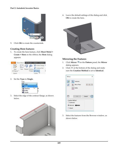 AutoCAD 2018 and Inventor 2018 Tutorial By Tutorial Books (www.engbookspdf.com)