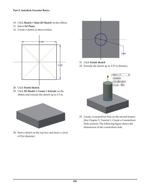 AutoCAD 2018 and Inventor 2018 Tutorial By Tutorial Books (www.engbookspdf.com)