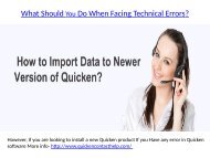 Quicken for Windows Products