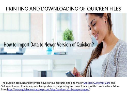 Quicken for Windows Products
