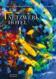 Netzwerk Hotel - Das Premium-Magazin für Entscheider in der Hotellerie 01/2018