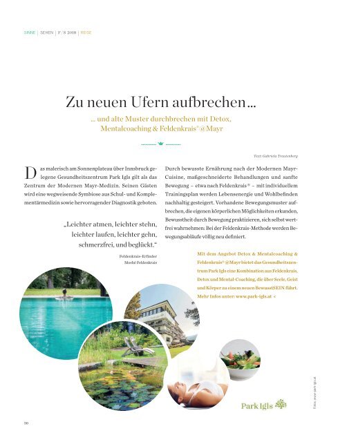 Palmers Magazin Sinne Nr. 2