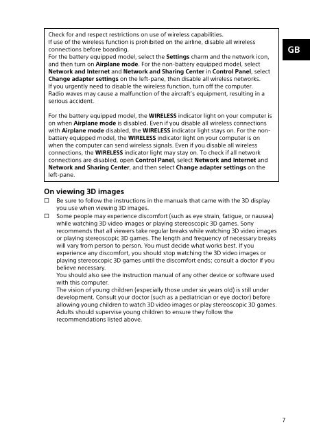 Sony SVE1512Z1E - SVE1512Z1E Documents de garantie Slov&eacute;nien