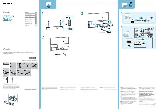 Sony KDL-50W755C - KDL-50W755C Mode d'emploi Lituanien