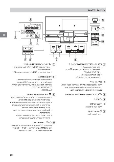 Sony KDL-50W755C - KDL-50W755C Mode d'emploi Slov&eacute;nien