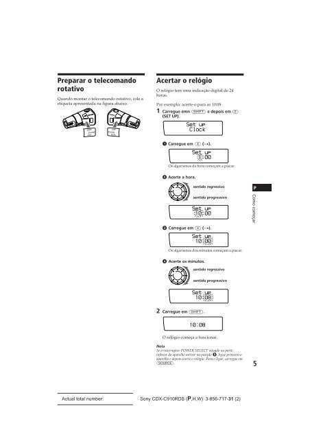 Sony CDX-C910RDS - CDX-C910RDS Istruzioni per l'uso Svedese