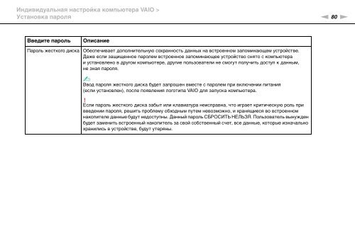 Sony VPCX13F7E - VPCX13F7E Istruzioni per l'uso Russo