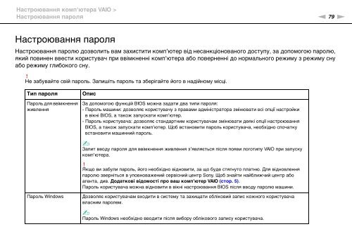 Sony VPCX13F7E - VPCX13F7E Istruzioni per l'uso Ucraino