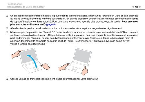 Sony VPCX13F7E - VPCX13F7E Istruzioni per l'uso Francese