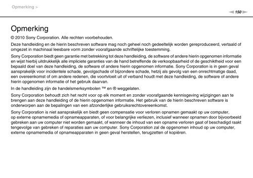 Sony VPCX13F7E - VPCX13F7E Istruzioni per l'uso Olandese