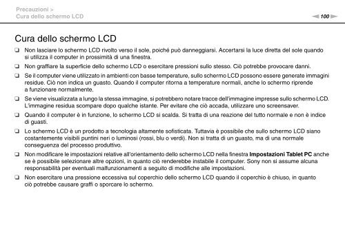 Sony VPCX13F7E - VPCX13F7E Istruzioni per l'uso Italiano