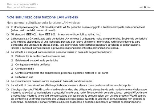 Sony VPCX13F7E - VPCX13F7E Istruzioni per l'uso Italiano