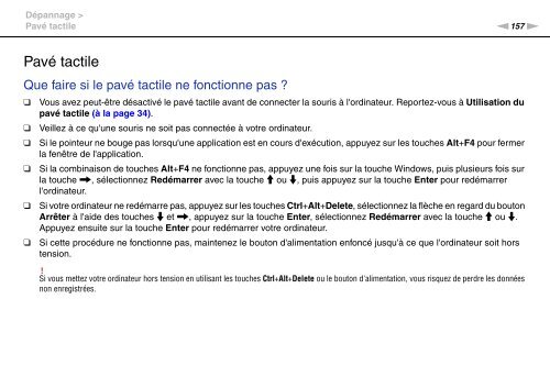 Sony VPCEC1A4E - VPCEC1A4E Istruzioni per l'uso Francese