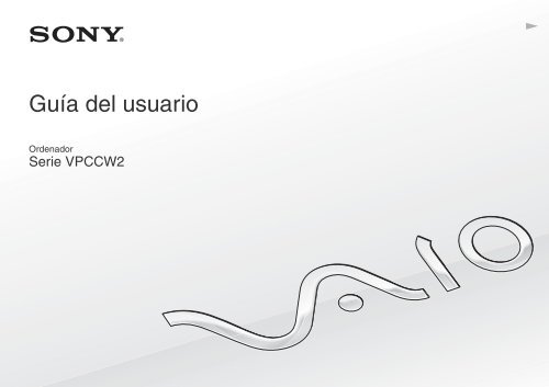 Sony VPCCW2C5E - VPCCW2C5E Mode d'emploi Espagnol