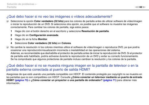 Sony VPCCW2C5E - VPCCW2C5E Mode d'emploi Espagnol