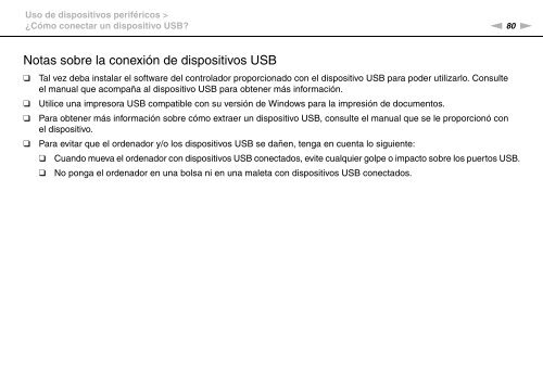 Sony VPCCW2C5E - VPCCW2C5E Mode d'emploi Espagnol