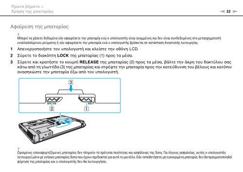 Sony VPCCW2C5E - VPCCW2C5E Mode d'emploi Grec