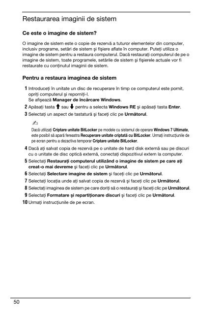 Sony VPCCW2C5E - VPCCW2C5E Guide de d&eacute;pannage Roumain