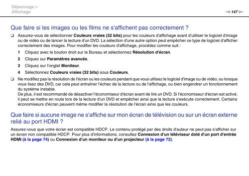 Sony VPCCW2C5E - VPCCW2C5E Mode d'emploi