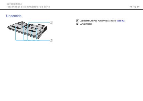 Sony VPCCW2C5E - VPCCW2C5E Mode d'emploi Danois