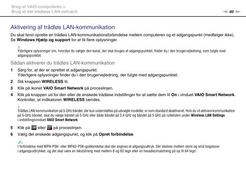 Sony VPCCW2C5E - VPCCW2C5E Mode d'emploi Danois