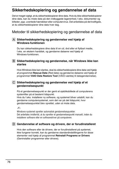 Sony VPCCW2C5E - VPCCW2C5E Guide de d&eacute;pannage Su&eacute;dois