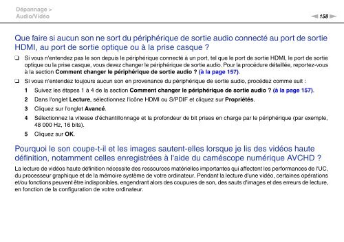 Sony VPCCW2C5E - VPCCW2C5E Mode d'emploi Fran&ccedil;ais