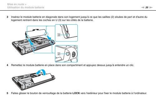 Sony VPCCW2C5E - VPCCW2C5E Mode d'emploi Fran&ccedil;ais