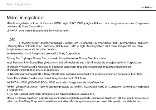 Sony VPCCW2C5E - VPCCW2C5E Mode d'emploi Roumain