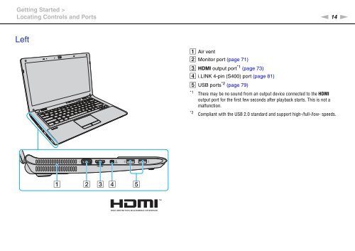 Sony VPCCW2C5E - VPCCW2C5E Mode d'emploi Anglais