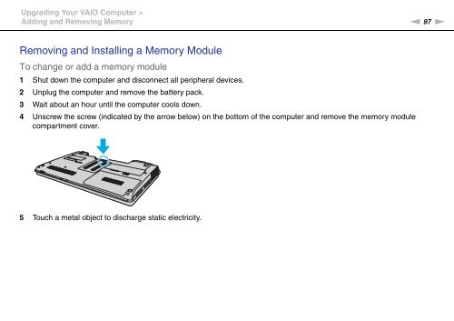 Sony VPCCW2C5E - VPCCW2C5E Mode d'emploi Anglais